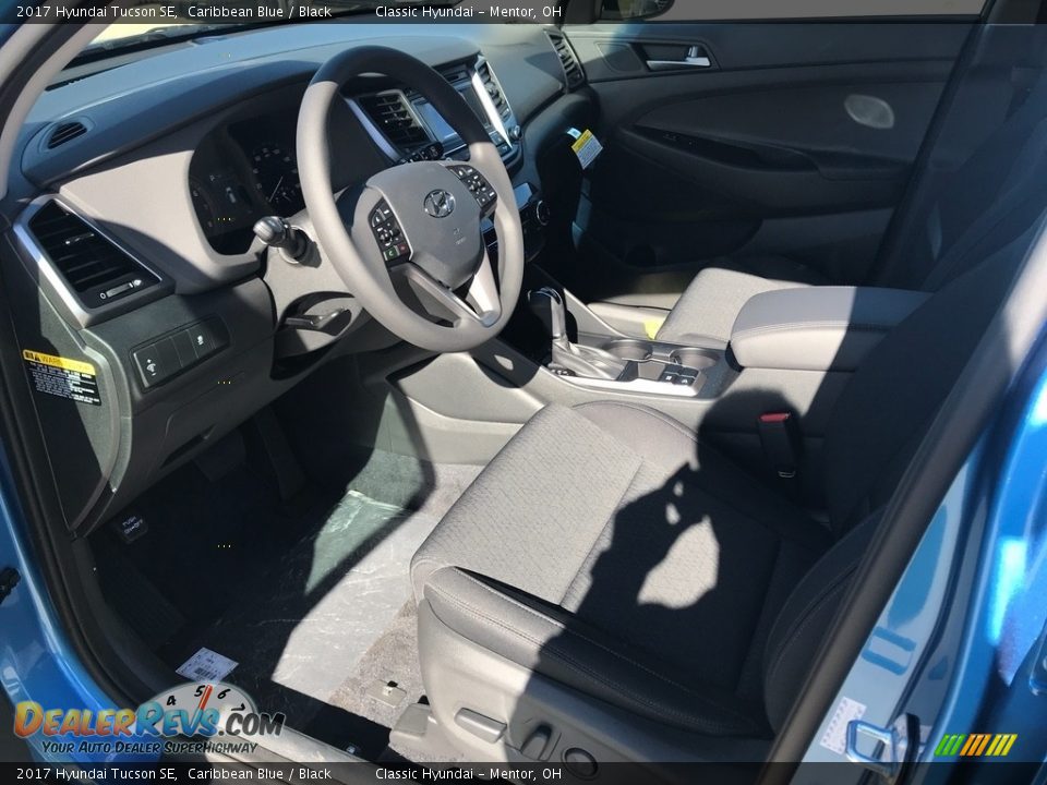 2017 Hyundai Tucson SE Caribbean Blue / Black Photo #4