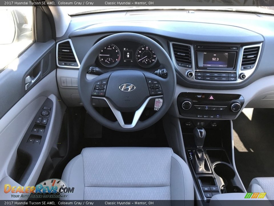 2017 Hyundai Tucson SE AWD Coliseum Gray / Gray Photo #3