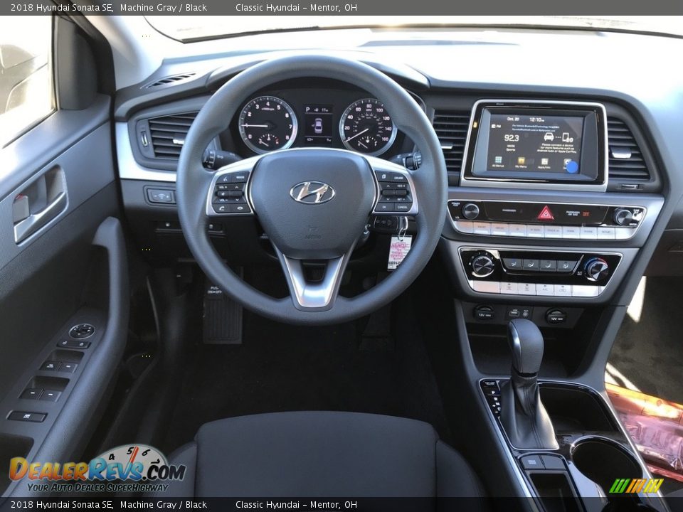 2018 Hyundai Sonata SE Machine Gray / Black Photo #3