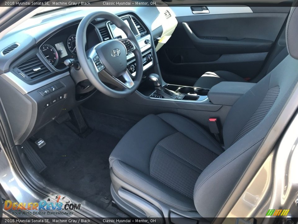 2018 Hyundai Sonata SE Machine Gray / Black Photo #4