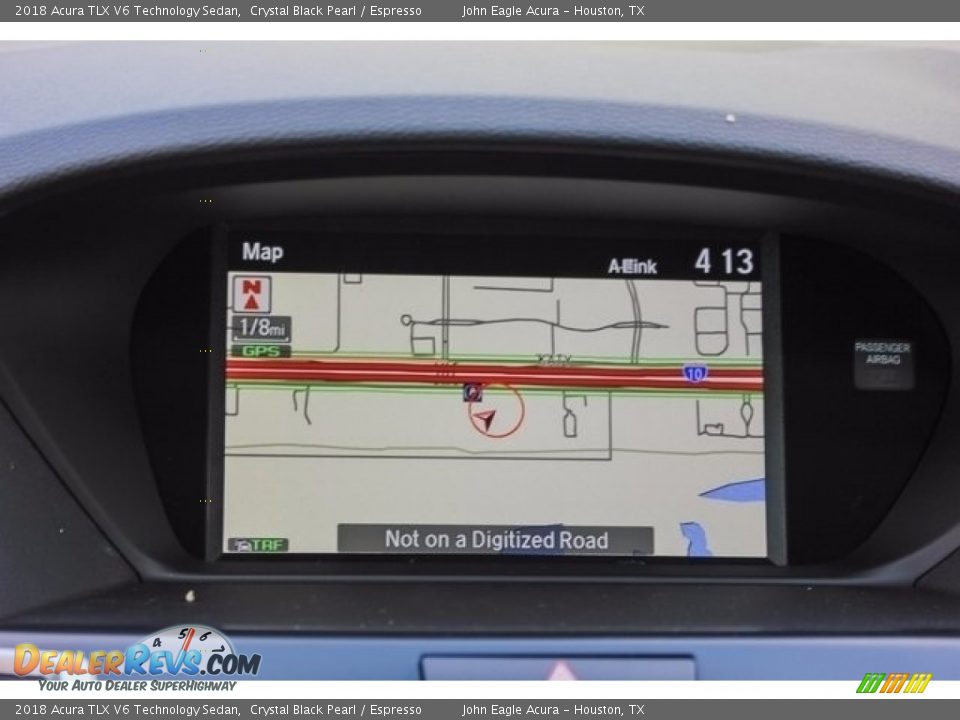 2018 Acura TLX V6 Technology Sedan Crystal Black Pearl / Espresso Photo #28