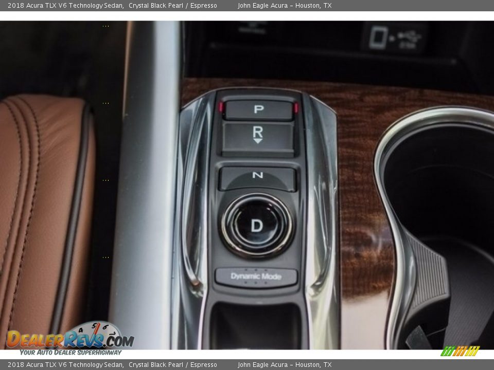 2018 Acura TLX V6 Technology Sedan Crystal Black Pearl / Espresso Photo #31