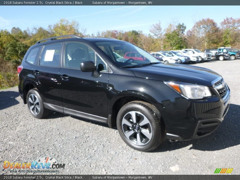 2018 Subaru Forester 2.5i Crystal Black Silica / Black Photo #1