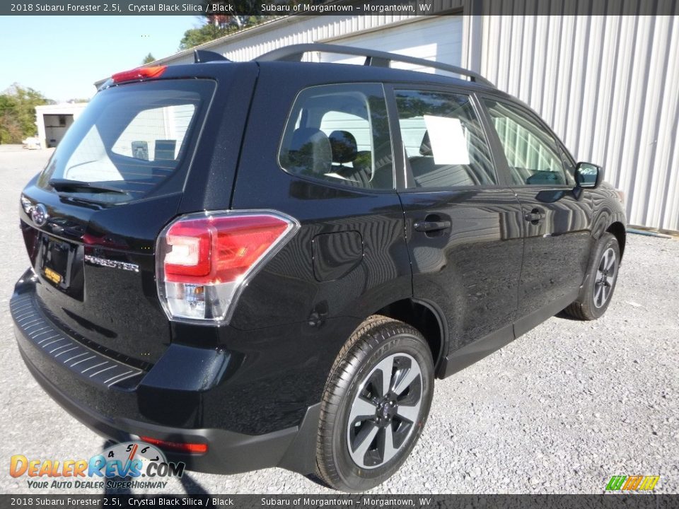 2018 Subaru Forester 2.5i Crystal Black Silica / Black Photo #4