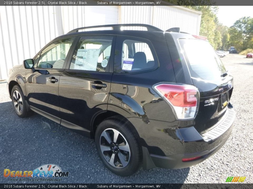 2018 Subaru Forester 2.5i Crystal Black Silica / Black Photo #6