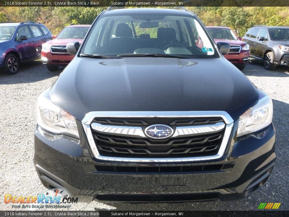 2018 Subaru Forester 2.5i Crystal Black Silica / Black Photo #9