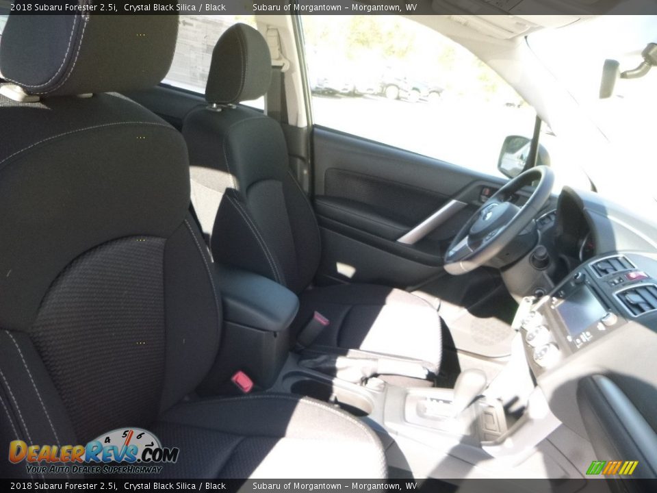 2018 Subaru Forester 2.5i Crystal Black Silica / Black Photo #10