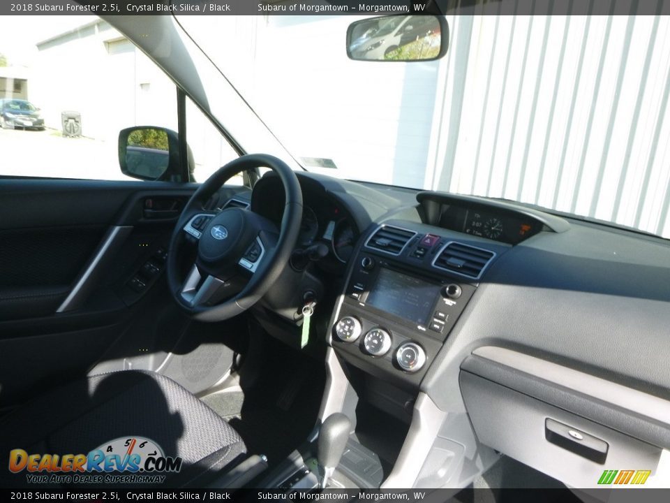 2018 Subaru Forester 2.5i Crystal Black Silica / Black Photo #11