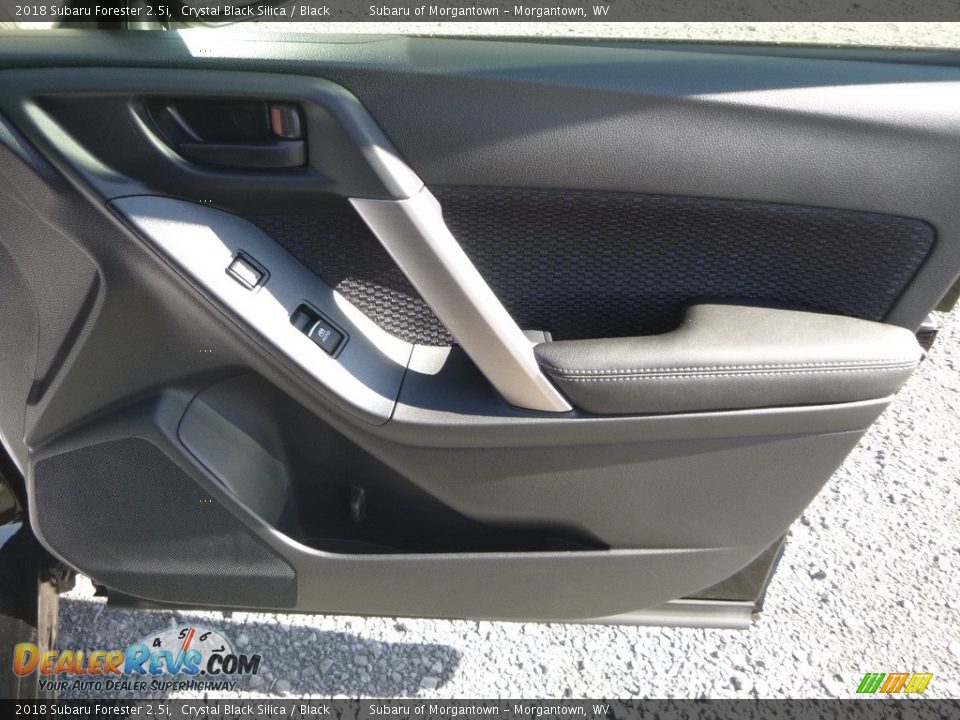 2018 Subaru Forester 2.5i Crystal Black Silica / Black Photo #12