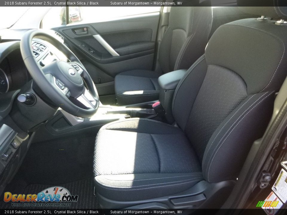 2018 Subaru Forester 2.5i Crystal Black Silica / Black Photo #15