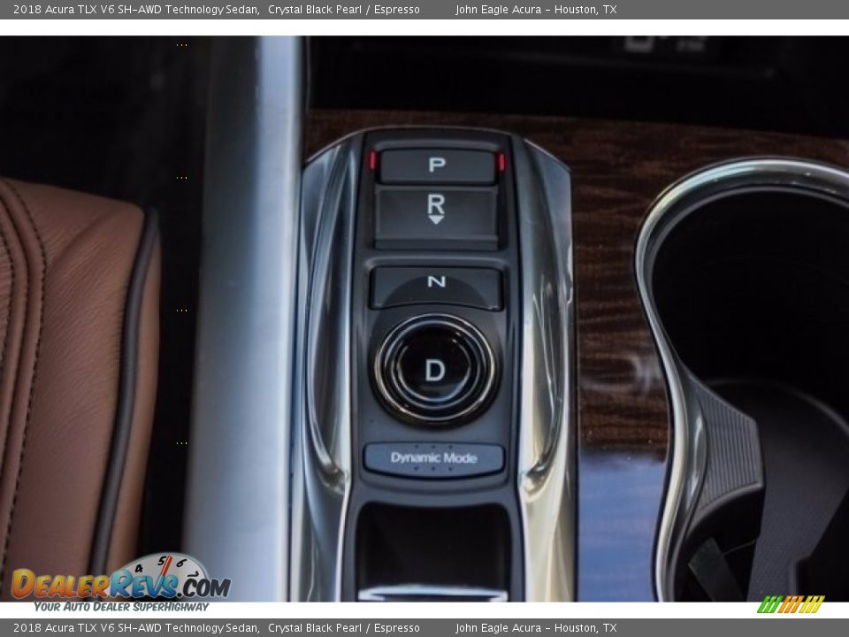2018 Acura TLX V6 SH-AWD Technology Sedan Crystal Black Pearl / Espresso Photo #30