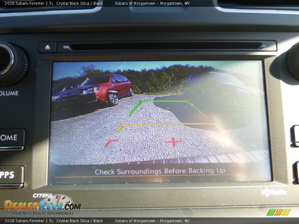 2018 Subaru Forester 2.5i Crystal Black Silica / Black Photo #18