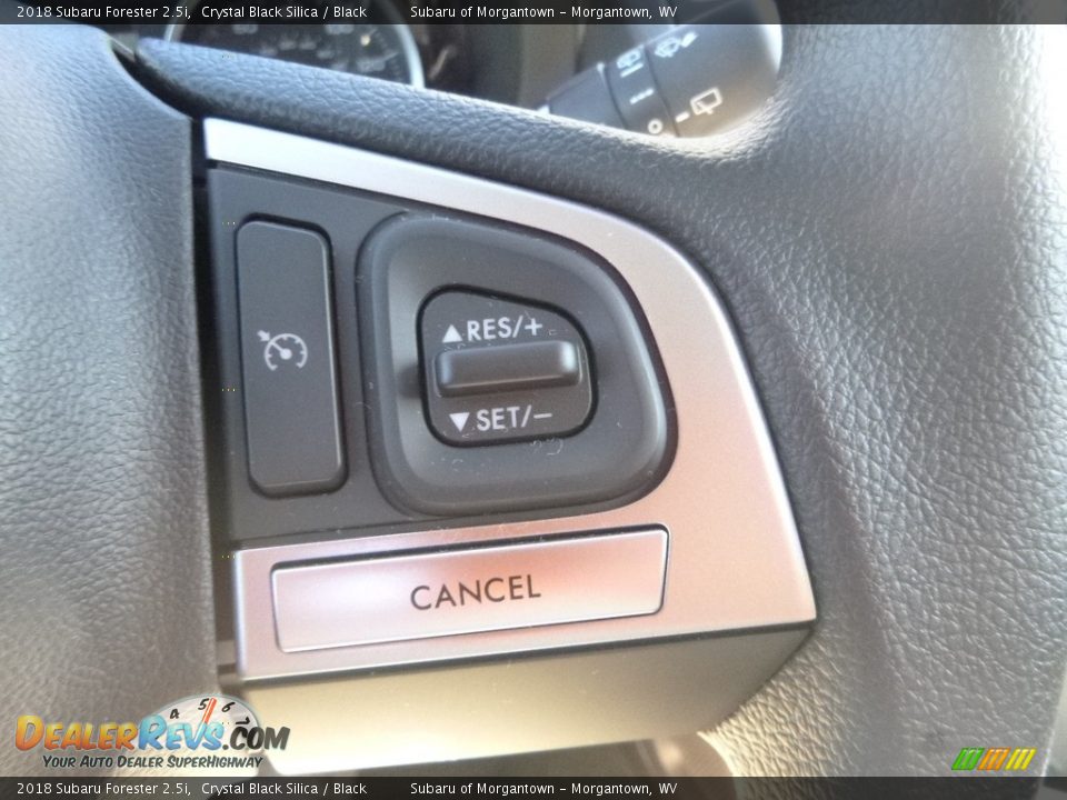 2018 Subaru Forester 2.5i Crystal Black Silica / Black Photo #19