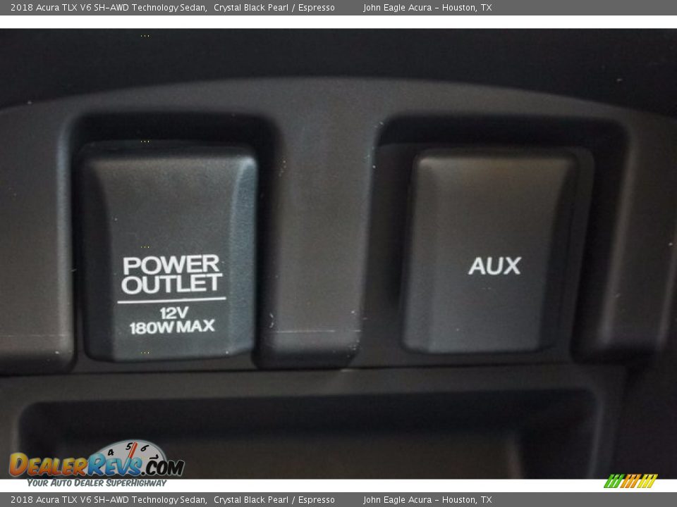 2018 Acura TLX V6 SH-AWD Technology Sedan Crystal Black Pearl / Espresso Photo #36