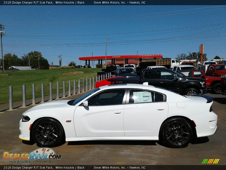 2018 Dodge Charger R/T Scat Pack White Knuckle / Black Photo #1