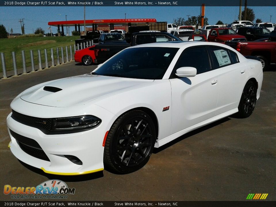 2018 Dodge Charger R/T Scat Pack White Knuckle / Black Photo #2