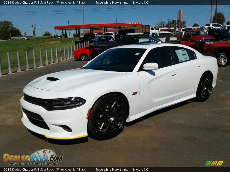 2018 Dodge Charger R/T Scat Pack White Knuckle / Black Photo #3
