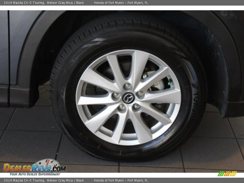 2014 Mazda CX-5 Touring Meteor Gray Mica / Black Photo #8