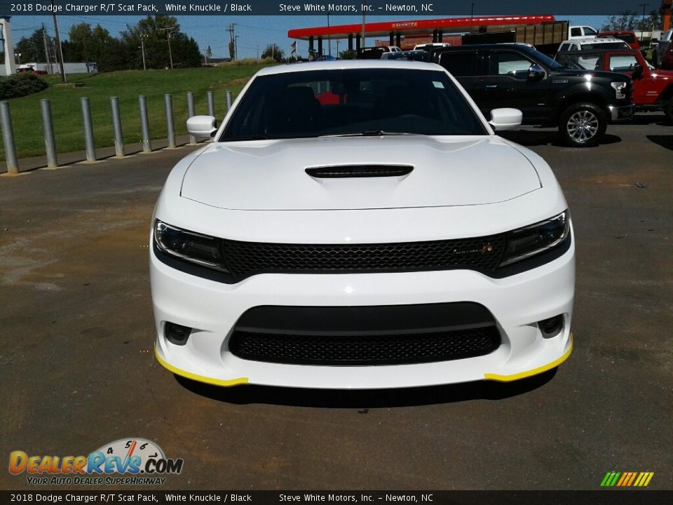 2018 Dodge Charger R/T Scat Pack White Knuckle / Black Photo #4