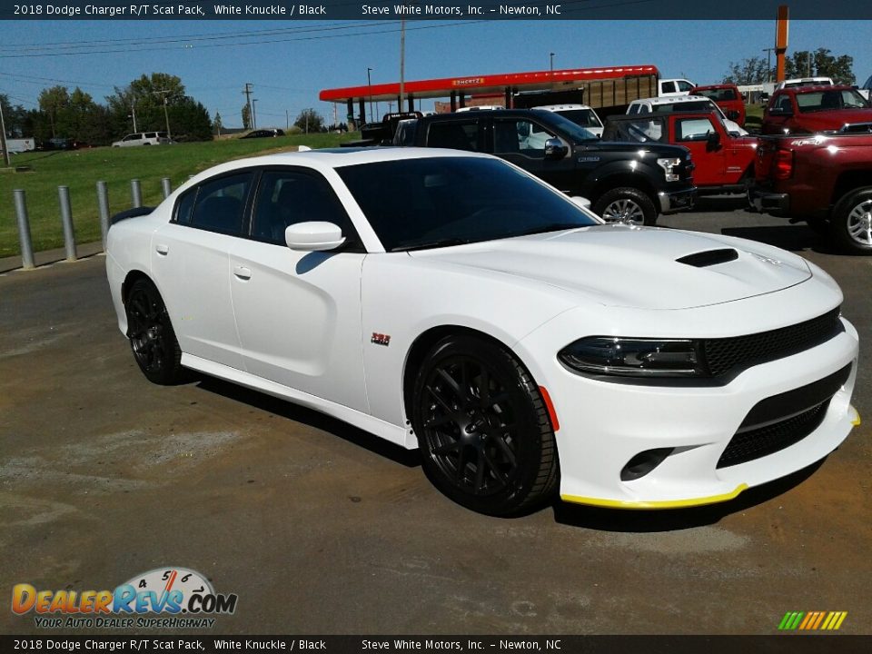 2018 Dodge Charger R/T Scat Pack White Knuckle / Black Photo #5