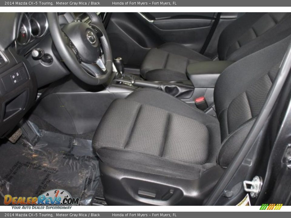 2014 Mazda CX-5 Touring Meteor Gray Mica / Black Photo #11