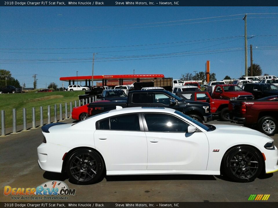 2018 Dodge Charger R/T Scat Pack White Knuckle / Black Photo #6