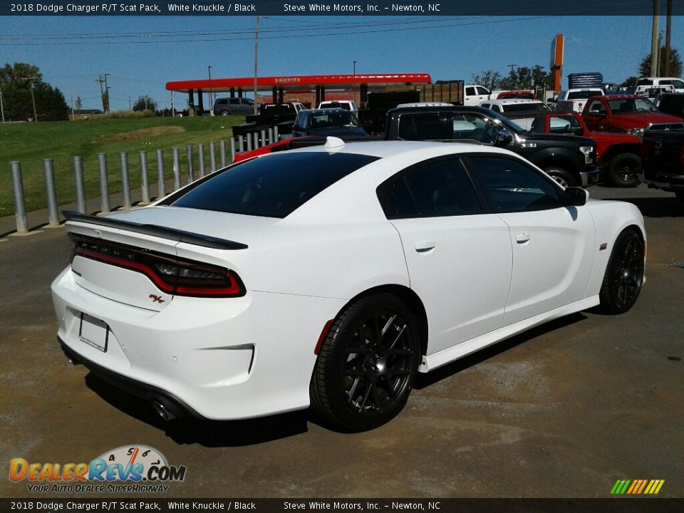 2018 Dodge Charger R/T Scat Pack White Knuckle / Black Photo #7