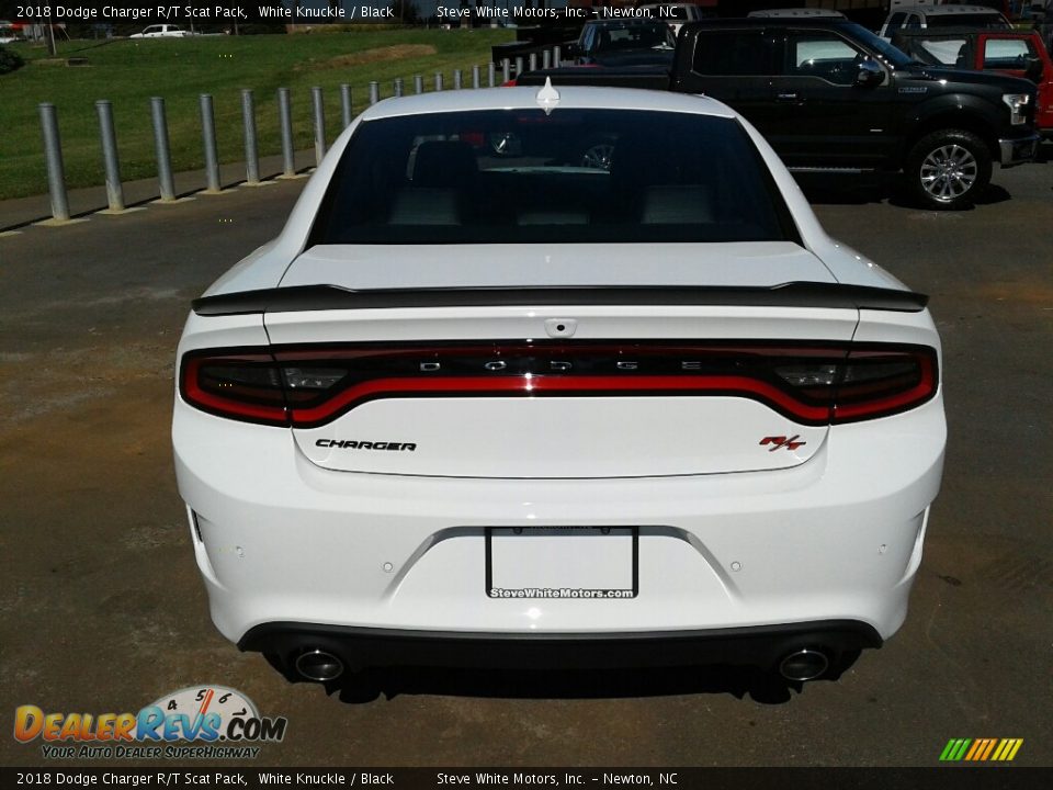 2018 Dodge Charger R/T Scat Pack White Knuckle / Black Photo #8