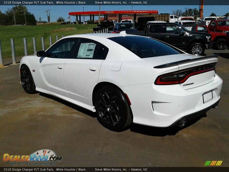 2018 Dodge Charger R/T Scat Pack White Knuckle / Black Photo #9