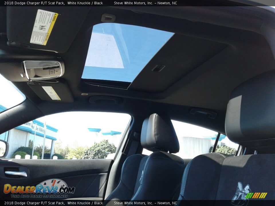 2018 Dodge Charger R/T Scat Pack White Knuckle / Black Photo #10