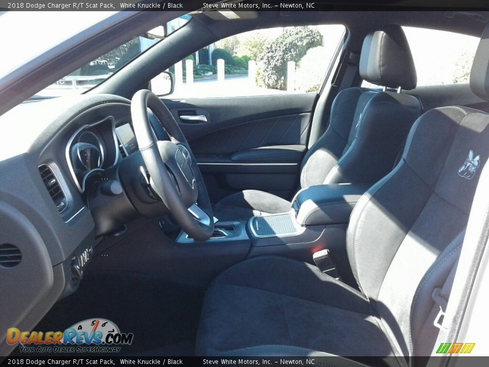 2018 Dodge Charger R/T Scat Pack White Knuckle / Black Photo #11