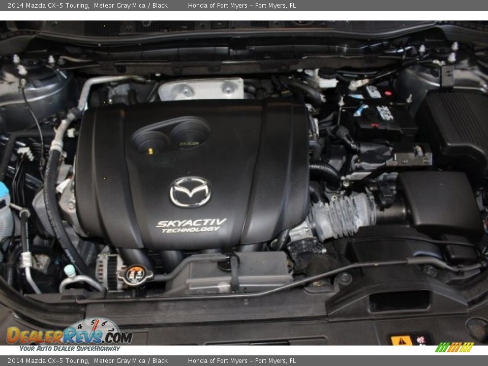 2014 Mazda CX-5 Touring Meteor Gray Mica / Black Photo #29