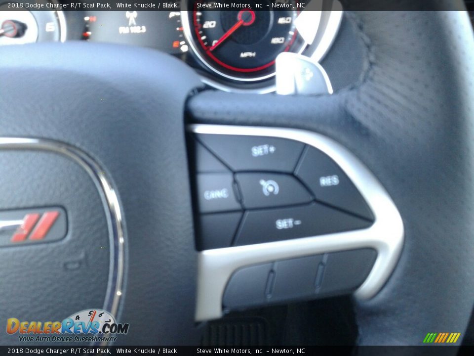 2018 Dodge Charger R/T Scat Pack White Knuckle / Black Photo #20