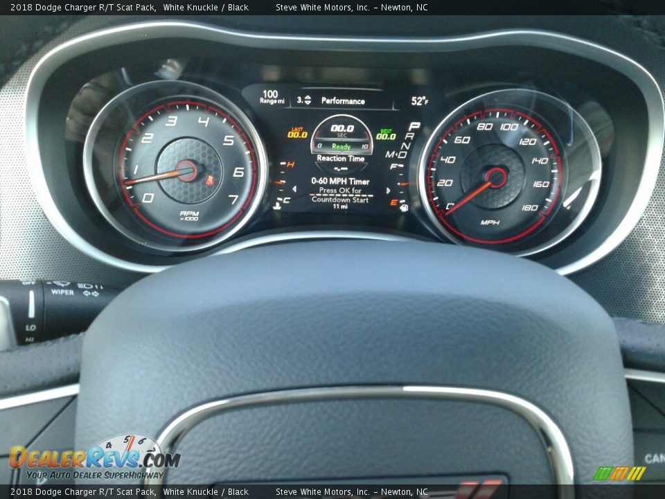 2018 Dodge Charger R/T Scat Pack White Knuckle / Black Photo #21