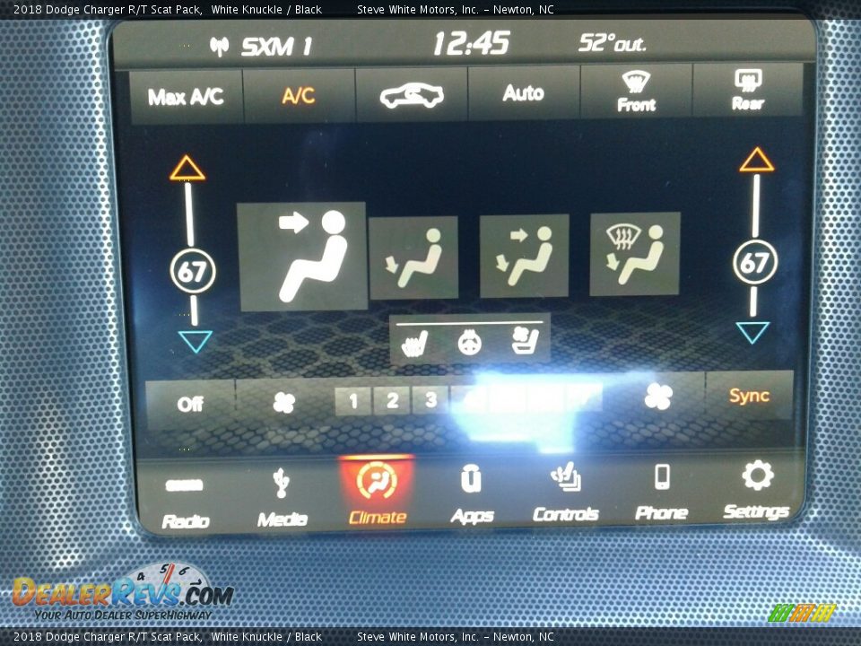 2018 Dodge Charger R/T Scat Pack White Knuckle / Black Photo #25