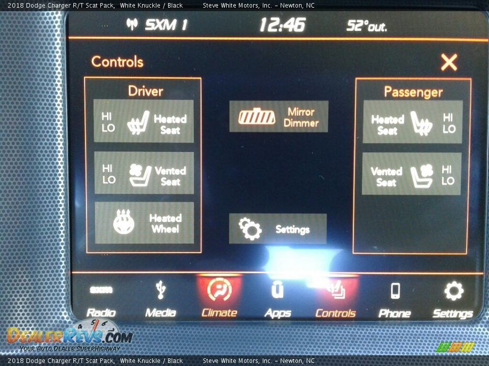 2018 Dodge Charger R/T Scat Pack White Knuckle / Black Photo #26