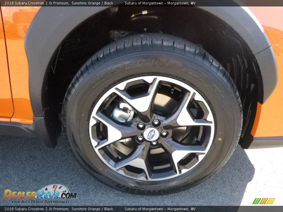 2018 Subaru Crosstrek 2.0i Premium Sunshine Orange / Black Photo #2