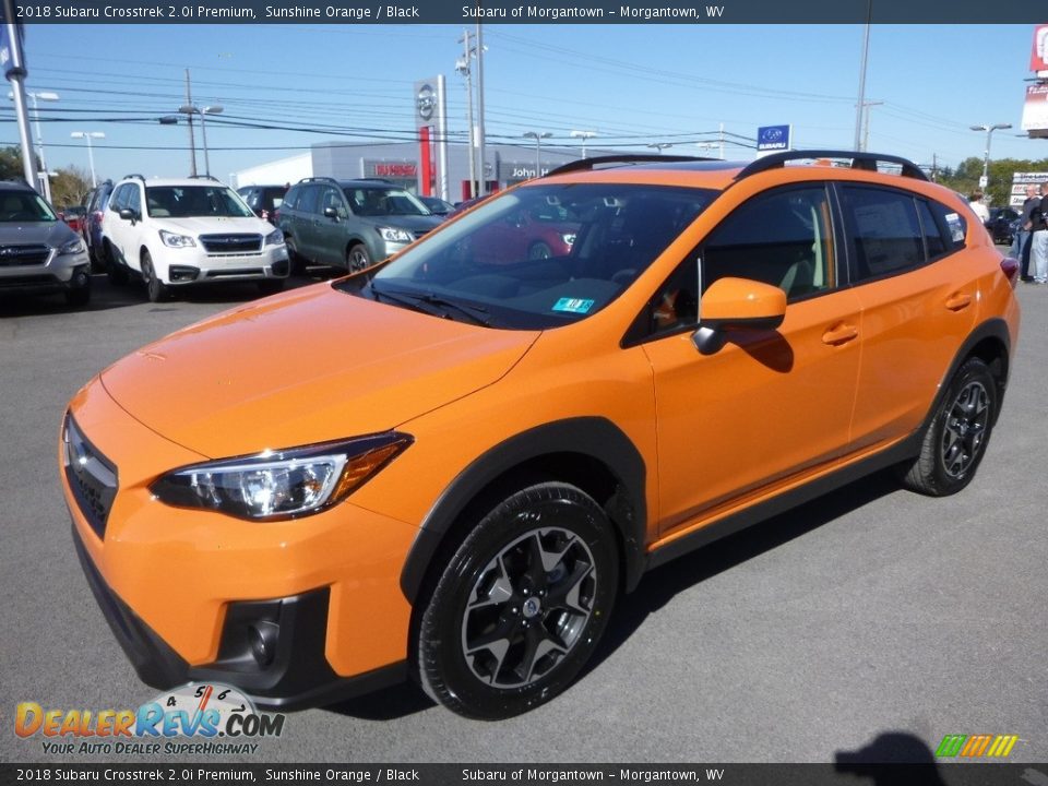 2018 Subaru Crosstrek 2.0i Premium Sunshine Orange / Black Photo #3