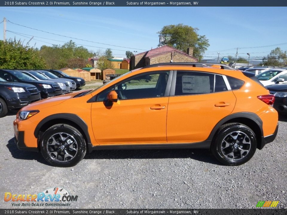 2018 Subaru Crosstrek 2.0i Premium Sunshine Orange / Black Photo #4