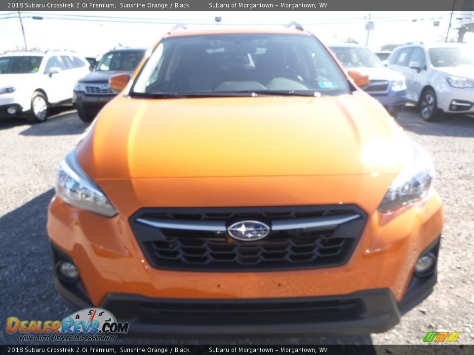 2018 Subaru Crosstrek 2.0i Premium Sunshine Orange / Black Photo #9