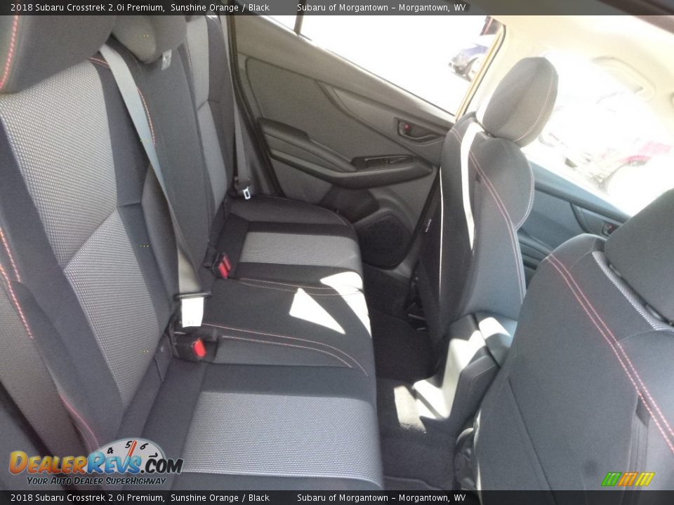 2018 Subaru Crosstrek 2.0i Premium Sunshine Orange / Black Photo #11