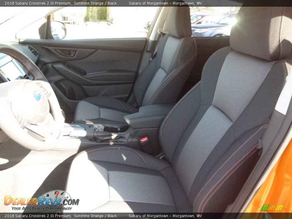 2018 Subaru Crosstrek 2.0i Premium Sunshine Orange / Black Photo #12