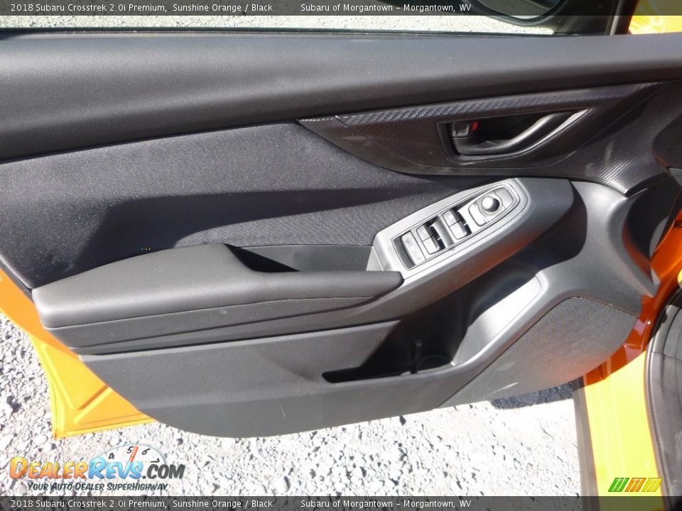 2018 Subaru Crosstrek 2.0i Premium Sunshine Orange / Black Photo #13