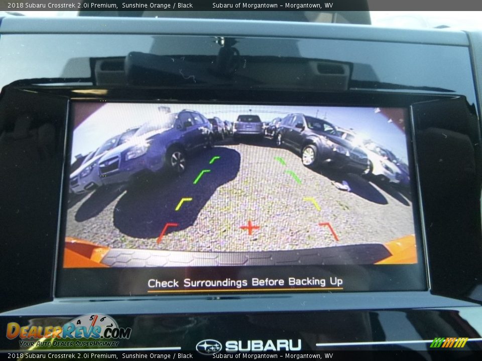 2018 Subaru Crosstrek 2.0i Premium Sunshine Orange / Black Photo #17