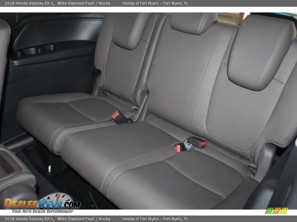 2018 Honda Odyssey EX-L White Diamond Pearl / Mocha Photo #23
