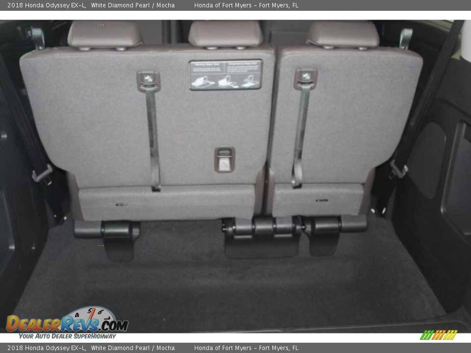 2018 Honda Odyssey EX-L White Diamond Pearl / Mocha Photo #24
