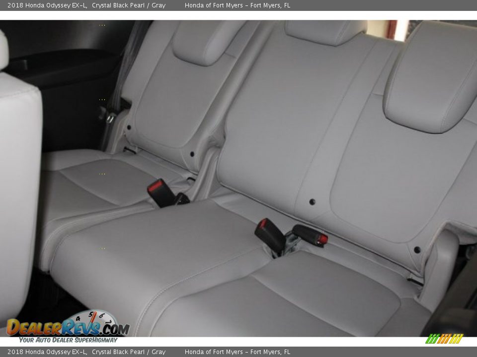 2018 Honda Odyssey EX-L Crystal Black Pearl / Gray Photo #23