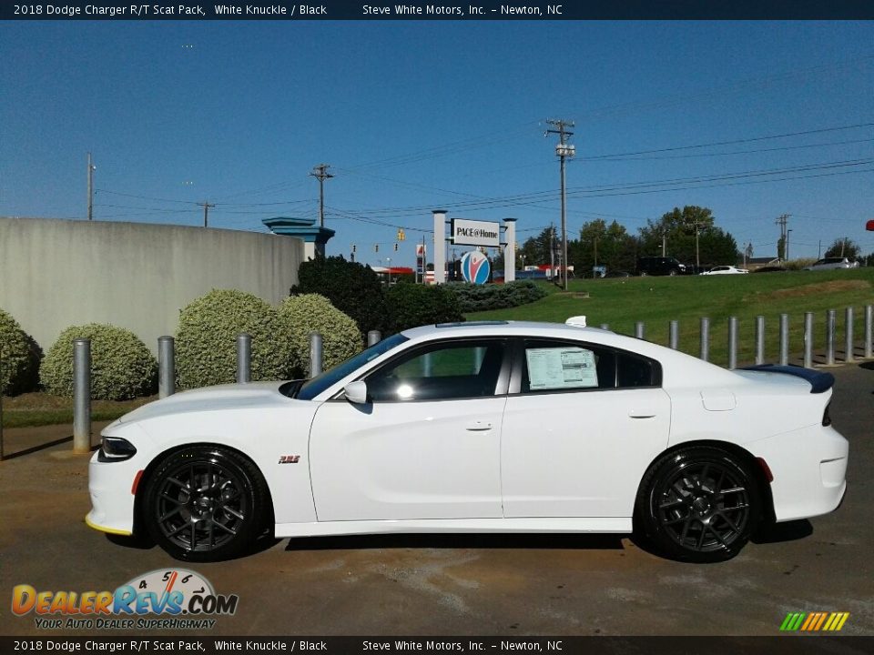2018 Dodge Charger R/T Scat Pack White Knuckle / Black Photo #1