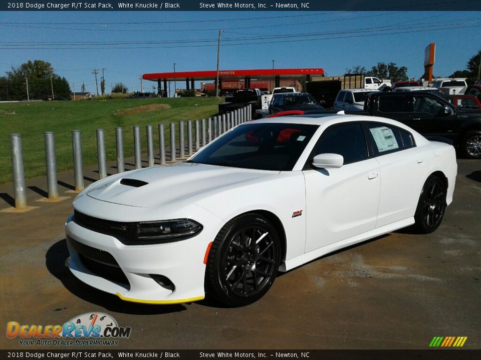 2018 Dodge Charger R/T Scat Pack White Knuckle / Black Photo #2