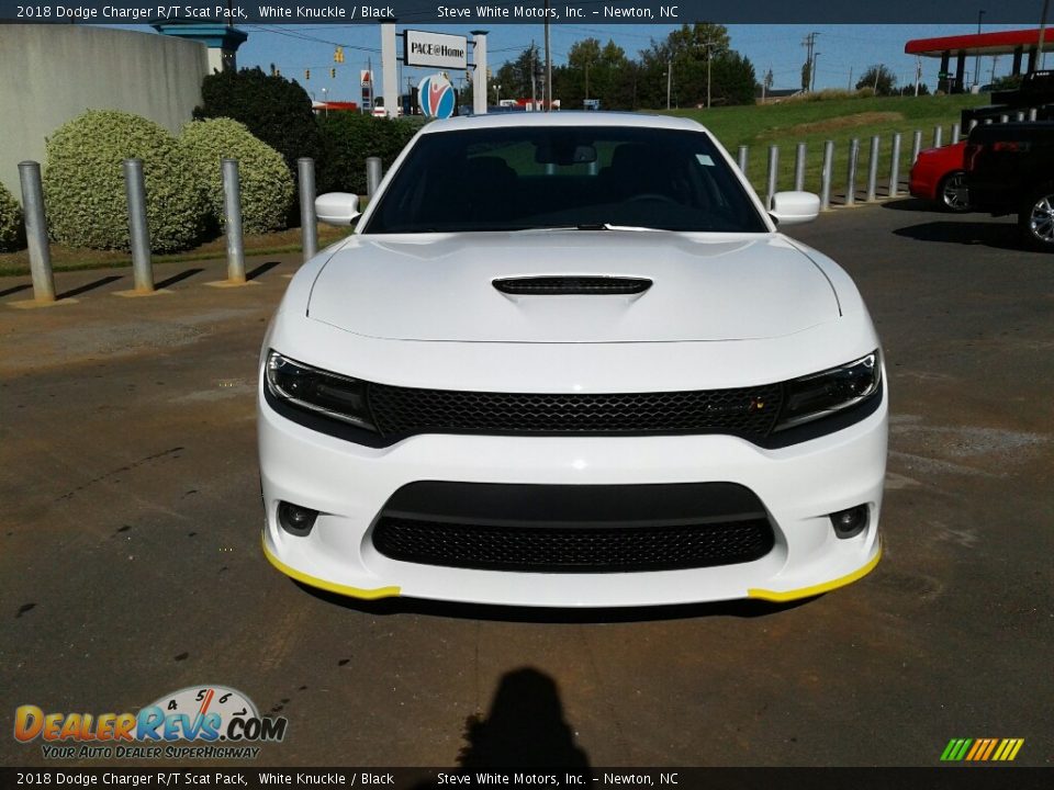 2018 Dodge Charger R/T Scat Pack White Knuckle / Black Photo #3